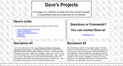 Desktop Screenshot of davegardner.org